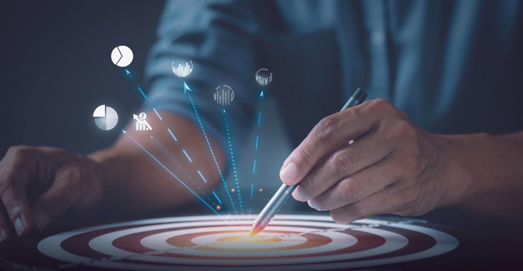 SEO-Analysetools und Dashboard-Ansicht